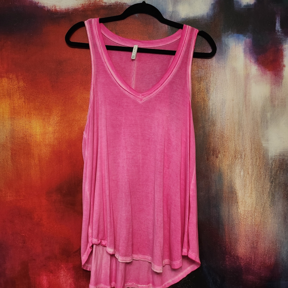 Z Supply Bright Pink Tank Top